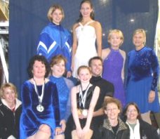 Gary and his students on the awards podium